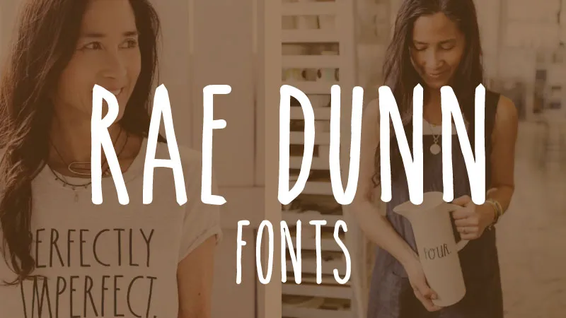 Rae-Dunn-Font