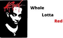 Whole Lotta Red Font