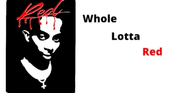 Whole Lotta Red Font